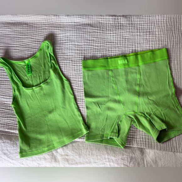 Skims Cotton Rib PJ Set - Picture 1 of 6